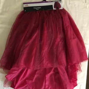 Red Tutu tulle skirt costume